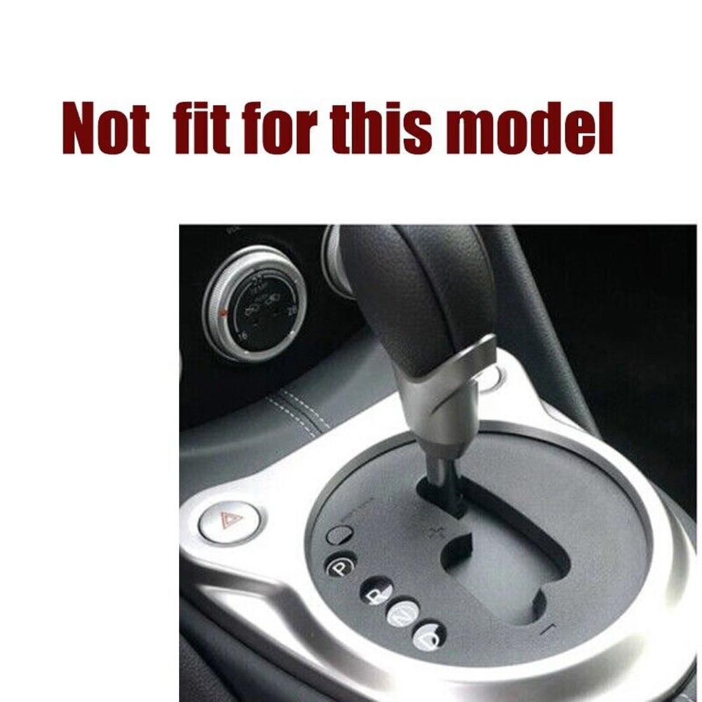 ABS Carbon Fiber Pattern Gear Shift Panel Cover Trim For Nissan 370Z 2009-20