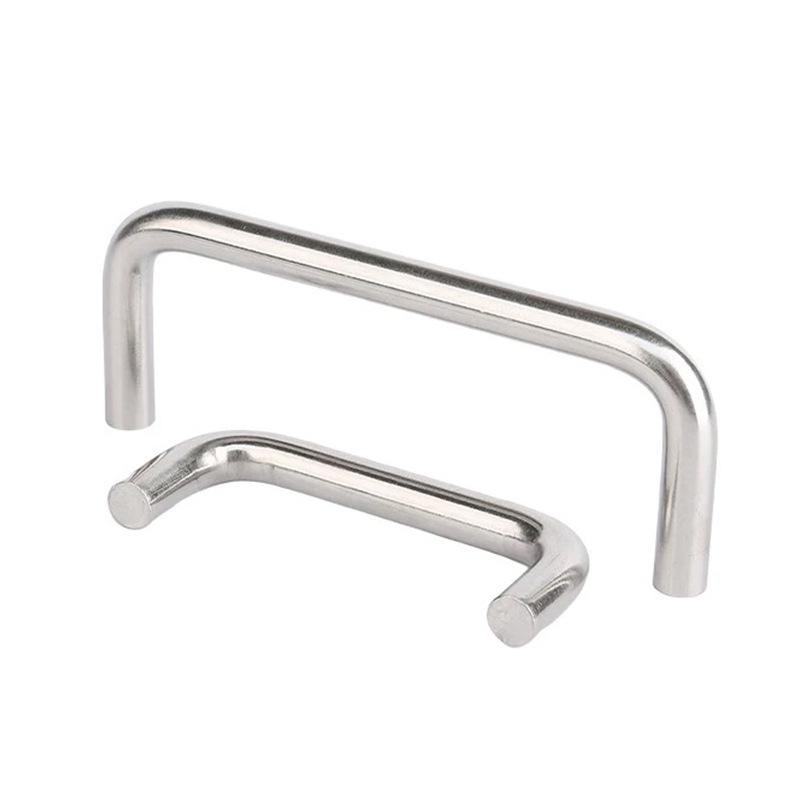 Stainless Steel U-Shaped Pull Handle for Cabinets, Wardrobes, and Electrical Boxes