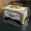 European Butterfly Tissue Box For Home Kitchen Living Room Bedroom High-end KTV Bar El Restaurant Napkin Storage Box