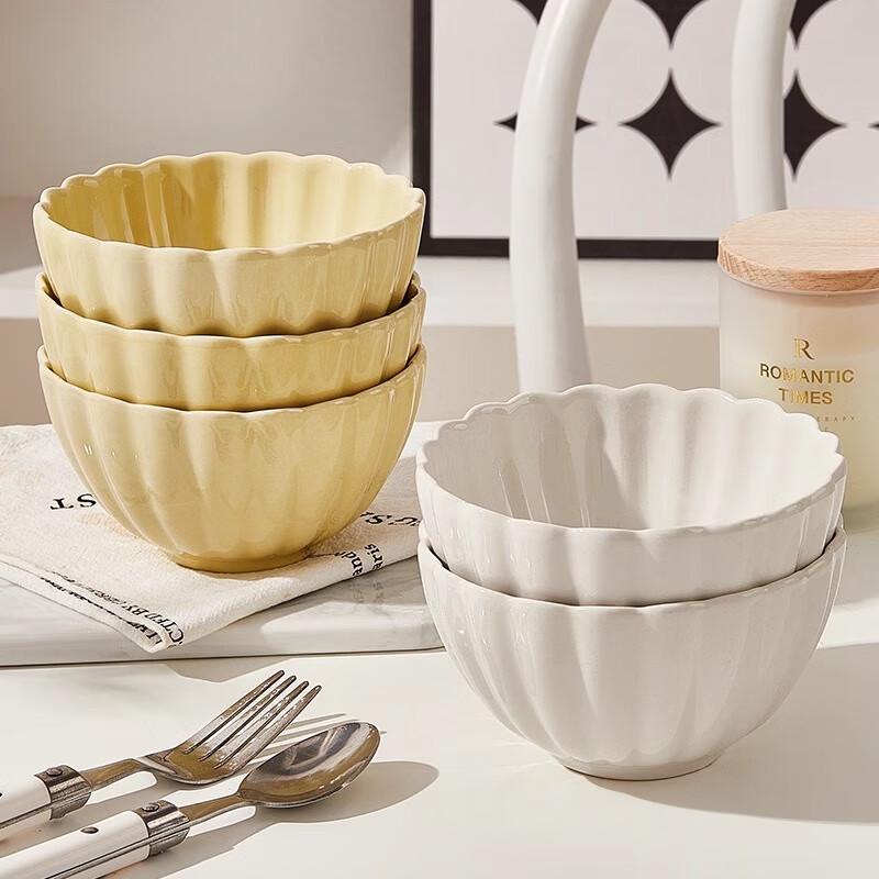 ZISIZ Nordic Ceramic Rice Bowls