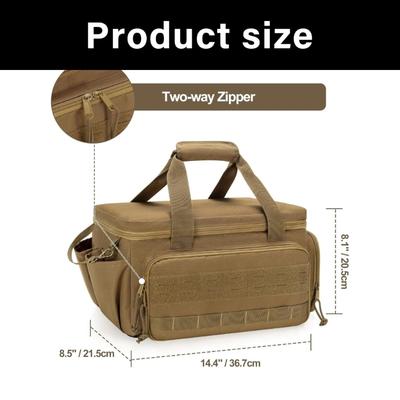 Multipurpose Electrician Tool Organizer Bag Heavy Duty Storage Container With Padded Handles And Anti Slip Base