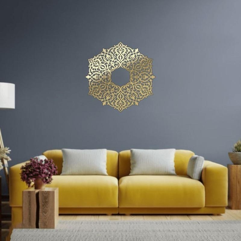 Fashion Metal Wall Decor for Entryway Office Bedroom