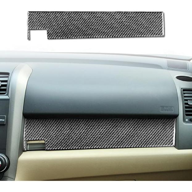 Carbon Fiber Center Console Car Gear Shift Panel Cover Carbon Fiber Sticker Car Interior Trim Compatible with Honda CR-V CRV 2007 2008 2009 2010 2011