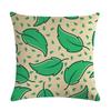 Plant Flowers Bird Linen Pillowcase Furniture Decoration Living Room Bedroom Sofa Car Cushion Pillowcase 45*45Cm