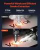Solder Fume Extractor 275W Brushless Smoke Absorber with 4-Stage Filters