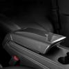 Carbon Fiber Armrest & Rear Vent Cover for Tesla Model 3 Highland/Y Juniper Center Console Protector with AC Outlet Guard
