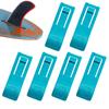 6pcs Surfboard Fin Fastener Base Pin Buckle For Surfboard Paddle Boards Base Pin Paddle Fin Latch For Surfboard Replacement Part