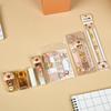 7pcs Capybara Stationery Set, Ruler & Correction Tape & Glue Tape & Eraser & Sticky Notes Value Pack, Student Reward Gift