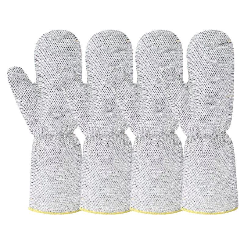 Zesílené Vodotěsné Drátěnkové Rukavice na Mytí Nádobí - Prodloužená Ochrana, Bezpečné pro Hrnce