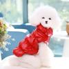 Coat for Small Medium Dogs D-RING Cat Jacket Soft Warm Winter Padded Fleece Puppy Pet Clothes