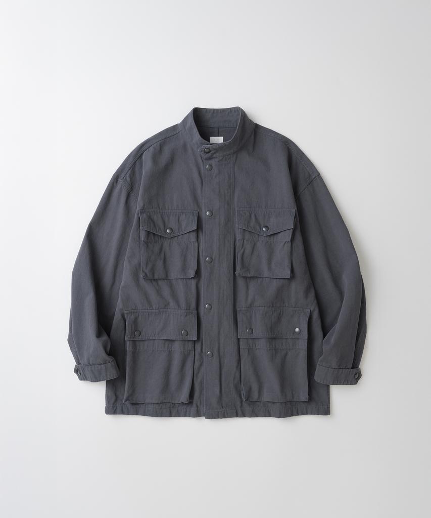 Whagi Vintage Alpa Field Jacket (Vintage Charcoal)