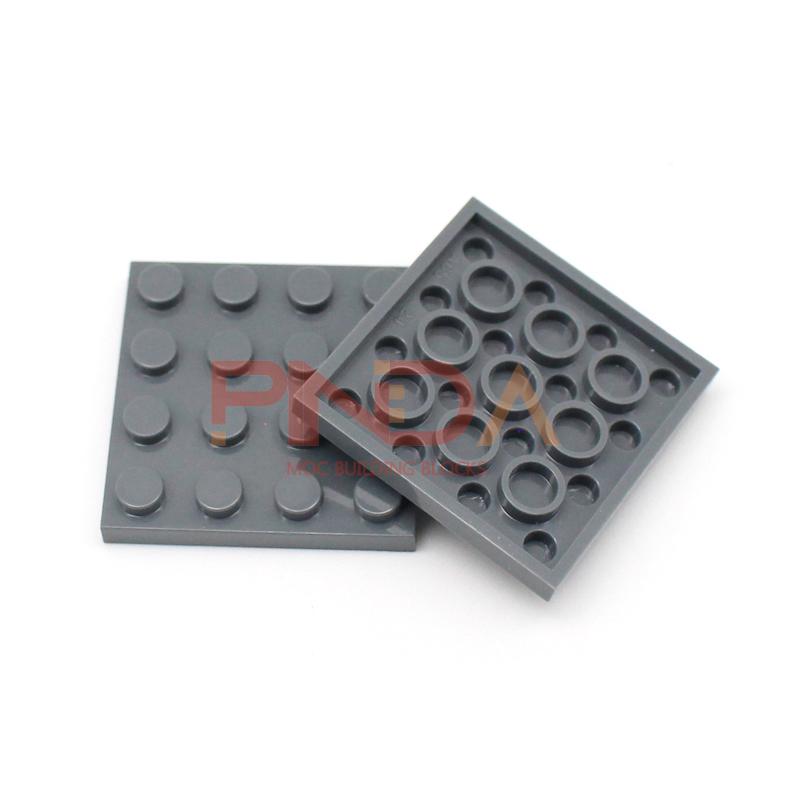 4x4 Dots Baseplate 10PCS Buiding Blocks 3031 DIY Classic Developing Educational MOC Bricks Bulk Parts Construction Set
