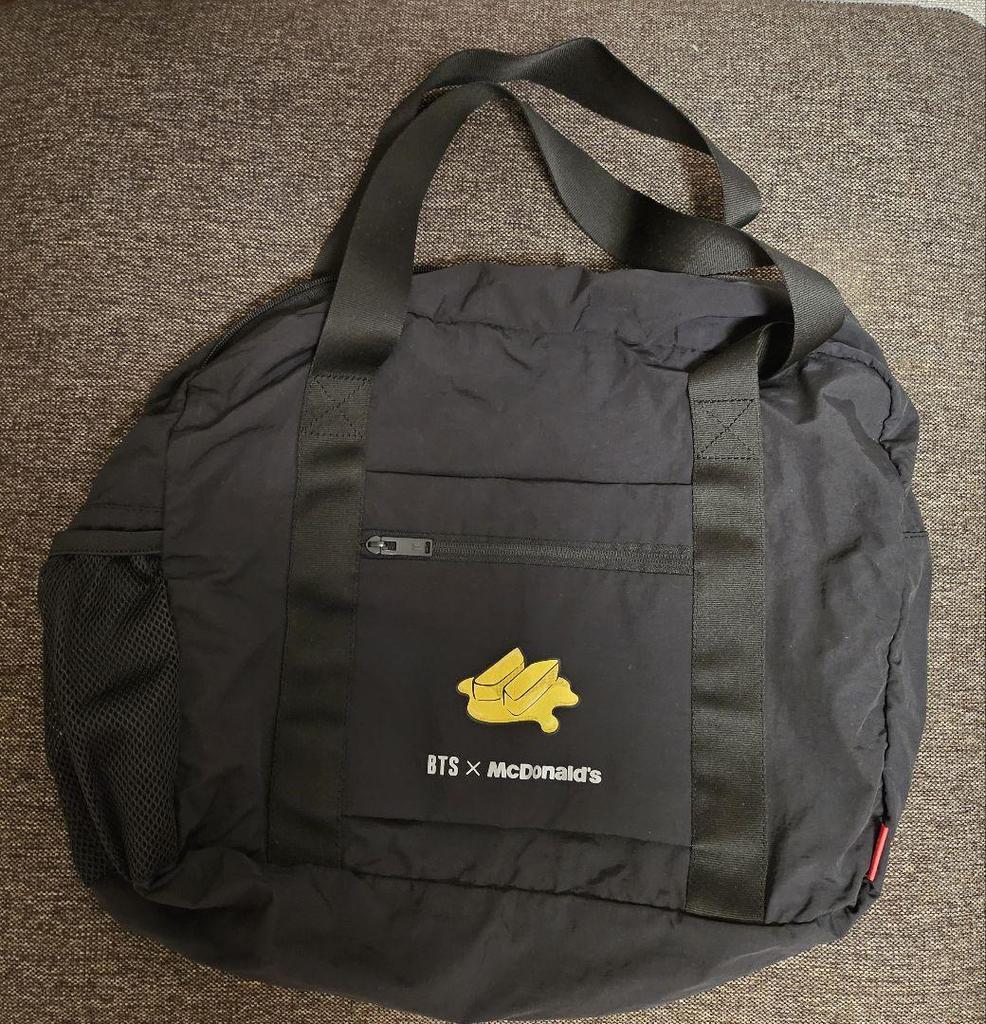 [USED] BTS McDonald's Collaboration Bag Melting Packable Bag