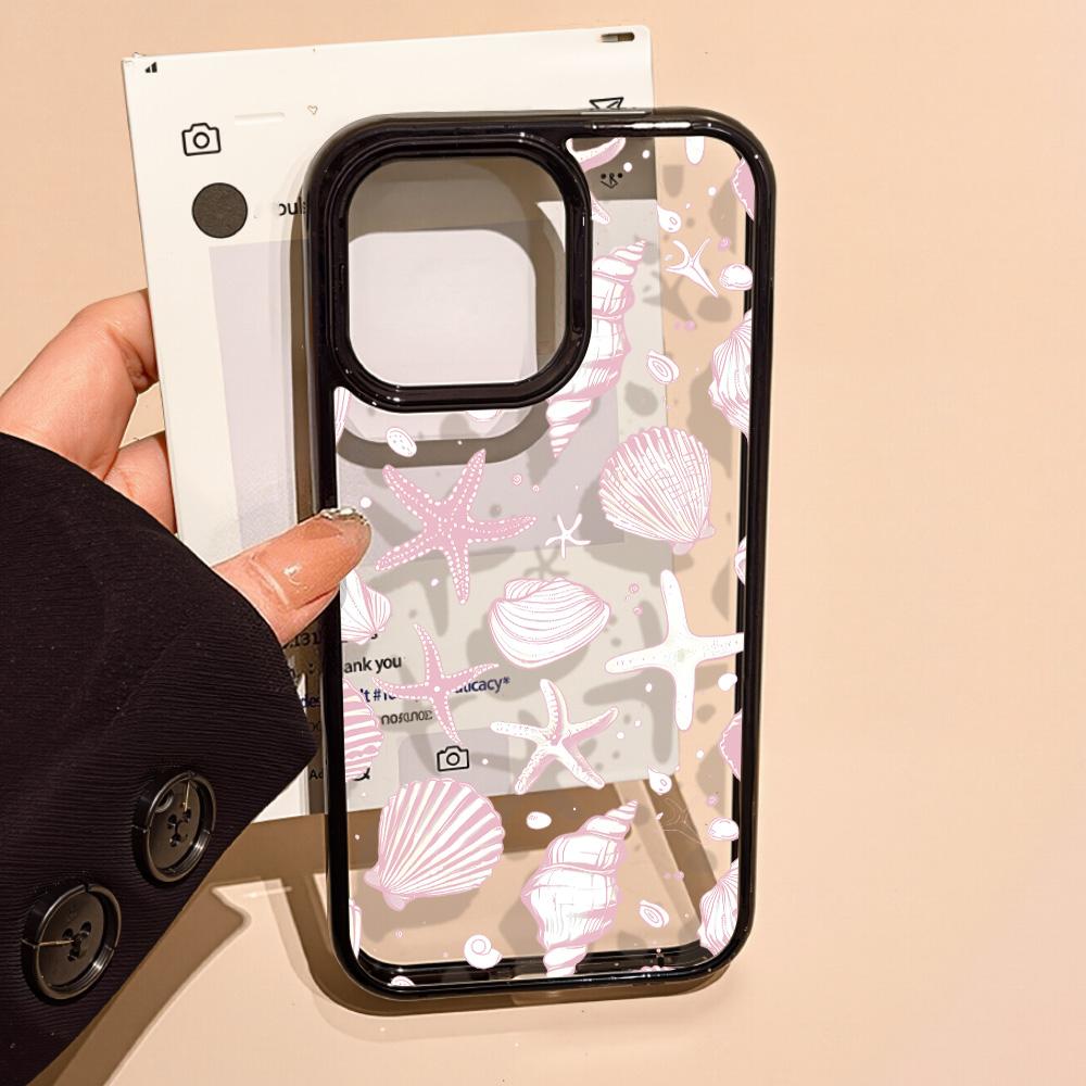 Acrylic Phone Case for iPhone 11 12 13 14 Pro 12 14 16 Pro Max for Samsung A16 A36 A56 S24 FE High-quality Painted Anti-fall Mobile Phone Case