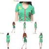 Adult Witch Costume Green Dress With Blood Accents Perfect For Halloween Parties