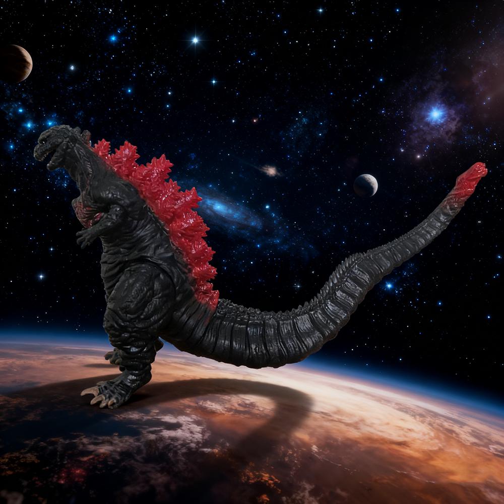3 Farben Godzilla Film Actionfigur Shin Godzilla Roter Lotus Weichgummi Modell 17cm Monster Dinosaurier Kinderspielzeug Bewegliche Puppe Geschenke