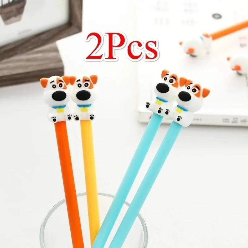 Cute Gentleman Dog Gel Pen Ink Pen Promotional Gift Stationery School and Office Supplies Random Colors
