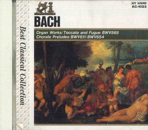 

CD CHORALE PRELUDES - Organ Works KC1023 JOY SOUND Japan Classical Used