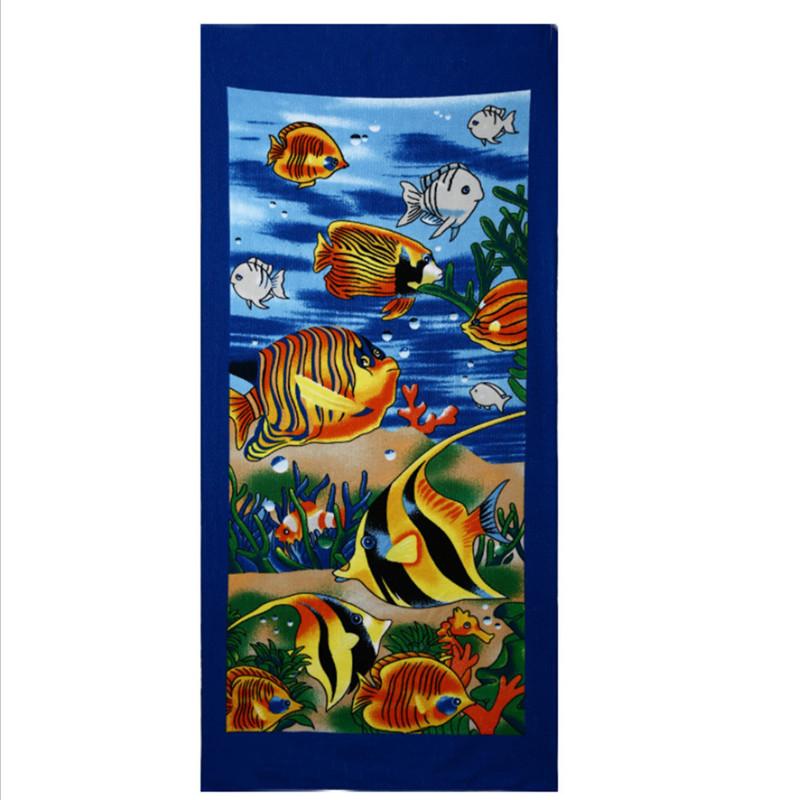 70x150cm Microfiber Summer Printed Absorbent Beach Towel Adult Swimwear Cover Home Hotel Travel Bathroom Shower Bath Mat