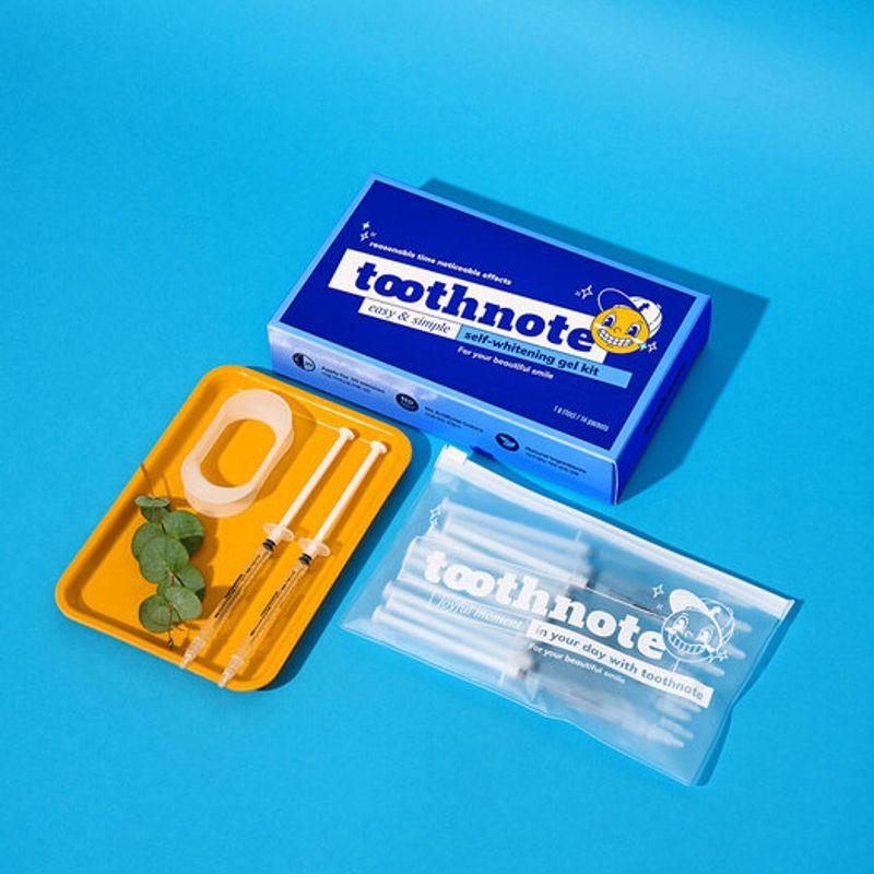 Toothnote Self Teeth Whitening Gel 2-week supply