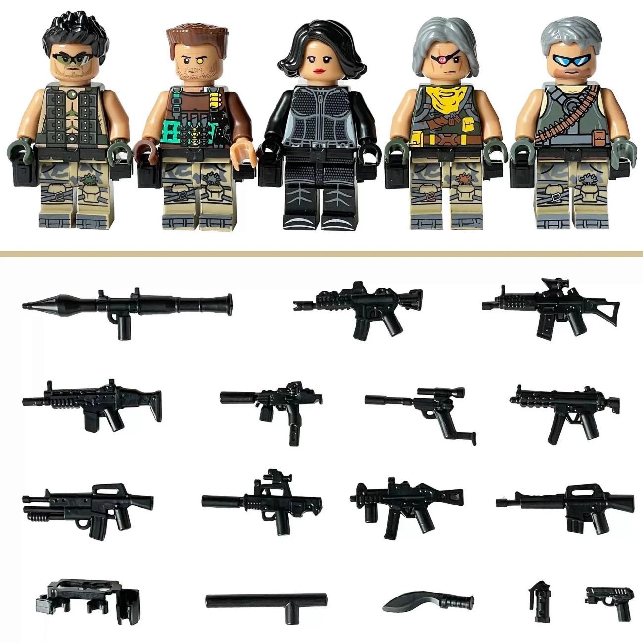 

Конструктор Мініфігурка Спецназ Маленькі Частинки Конструктор Іграшки