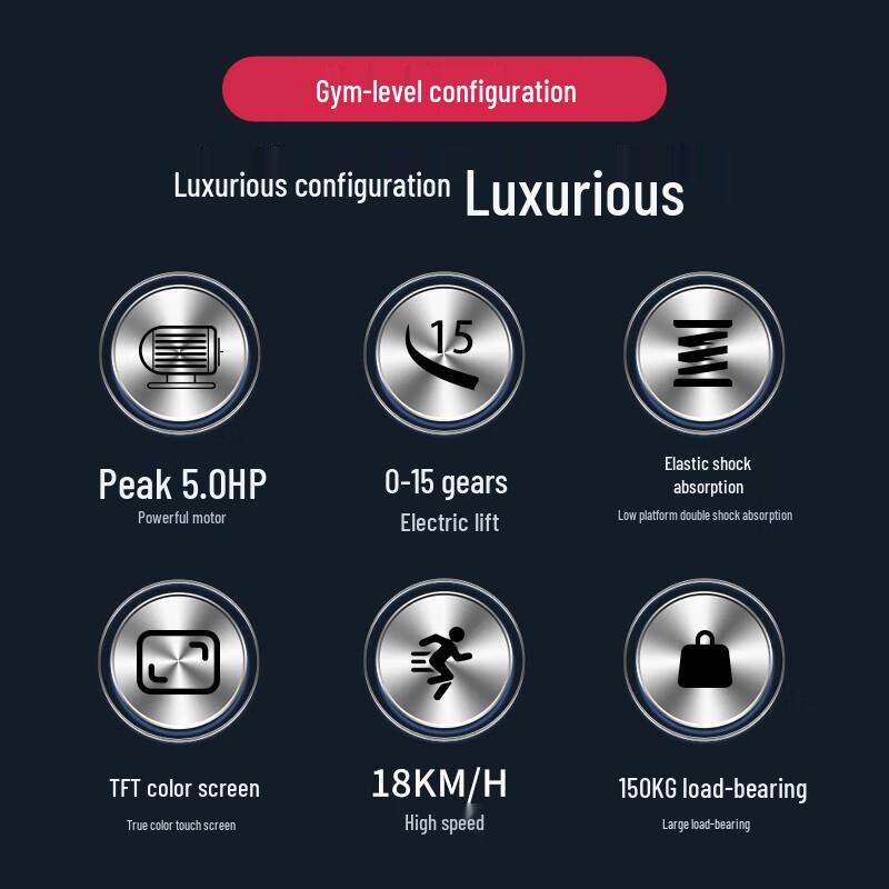 JOROTO D50 Smart Foldable Treadmill CN plug (adapter included)