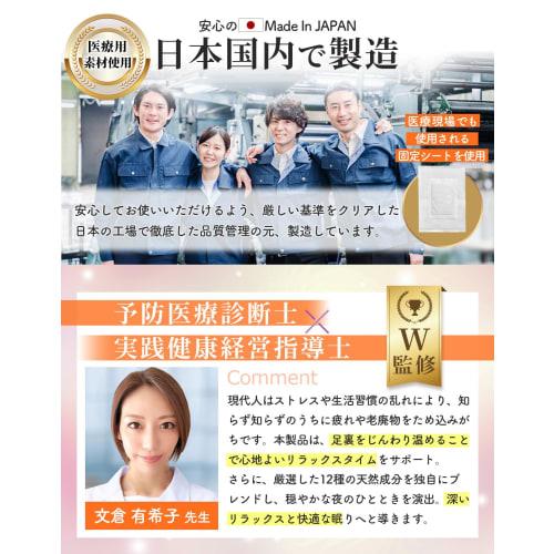 [Expert-Supervised X All-in-One Sheet] 20 Sheets (10-Use Foot Sheets) with Wet Wipes [Featured In Anan/ar] Beautiful Foot Revolution Far Infrared Mass