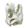 Dinosaur Skull Pen Holder Plastic Pencil Case Desktop Organizer for Pens Erasers Markers School Office Supplies