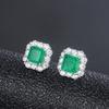 Jewelry Pop Emerald Earrings Accessories Vintage Earrings Earrings Pendants Stud Earrings