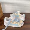 Hong Kong Style Niche Cute Bubble Month Blue Bread Shoes Women's 2025 Autumn New Versatile Sports and Leisure Board Shoes