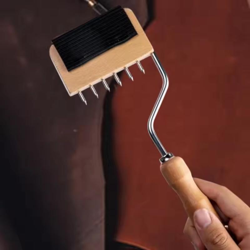 Webbing Stretcher Close To The Frame Puller Tight Framing Wood Handle Upholstery Tool For Carpet Canvas Textile Ribbon Household