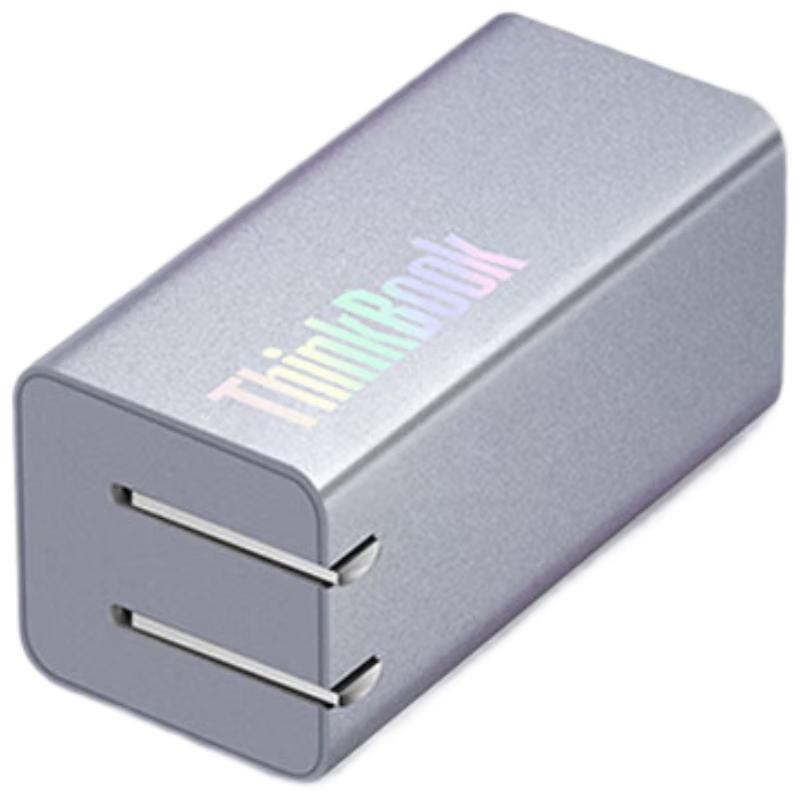 

Lenovo ThinkBook 65W GaN Mini Dual Port Power Adapter
