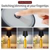 Wireless Table Lamp Wine Bottles LED Bottle Light Outdoor Use Touch Control Desk Light for Restaurants Bars Festival Party