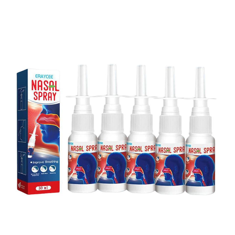 Herbal Nasal Spray Natural Nose Spray For Reduce Snoring Nasal Cleaning And Hydration 1.01oz Nose Spray Breathe Good Sleep
