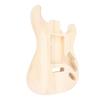 Electric Guitar Body Integrated and Unfinished Maple Wood Guitar Body Replacement DIY Accessory
