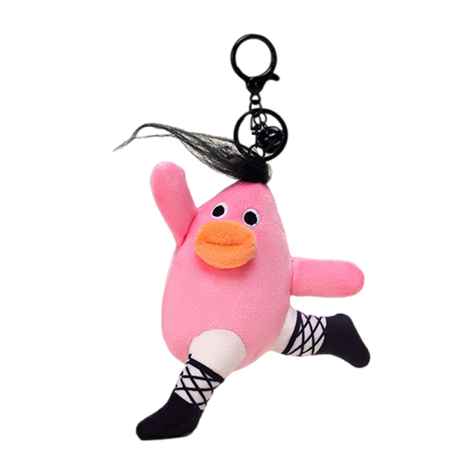 

Милая мультяшная кукла-подвеска для ключей, забавные и стильные брелоки, аксессуар, портативная сумка, подвесное украшение для женщин розовый