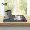 Silicone Coffee Mat 24''x16'' Anti-Spill Coffee Bar Mat Heat Resistant Dish Drying Pad Noise Reduction Shock Absorption Coffee Bar Accessories