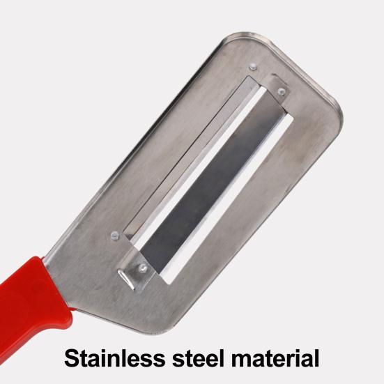 2Pcs Multifunctional Vegetable Cutter Stainless Steel Slicer Easy to Clean Cabbage Carrots Potatoes Peeler Kitchen Tool