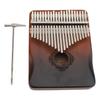 Kalimba 21 Keys Portable Small Thumb Piano Mahogany Metal Instrument Kit for Adults Kids Beginners