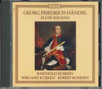 

CD BARTHOLD KUIJKEN - Georg Friedrich Handle ACC96000D ACCENT Japan Classical Used