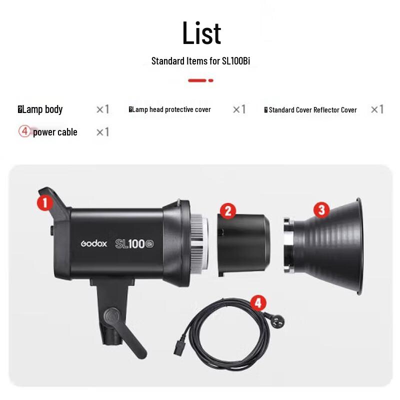 Светодиодный видеосвет Godox SL100Bi двухцветный