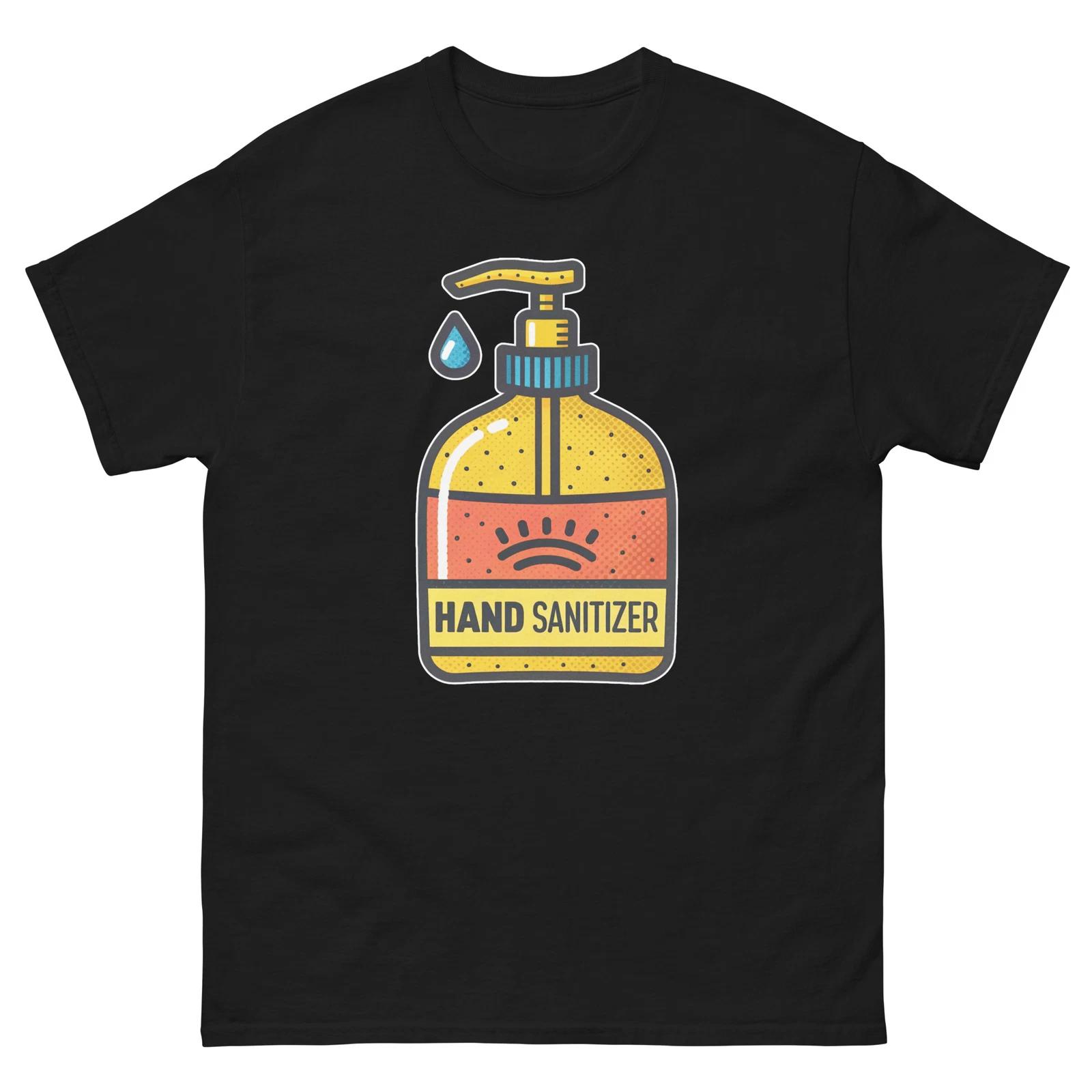 

Hand Sanitizer Popular Illustration Object T-Shirt M
