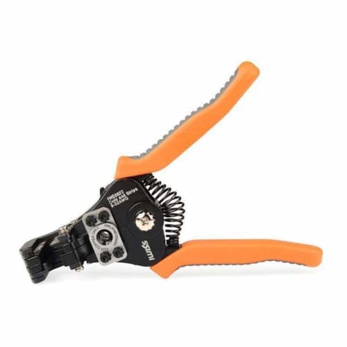 IWISS 2-Way Strip IWS-0822 Multi-Purpose Wire Stripper with Cable Cutter, Compatible with 0.3sq-8.0sq Wires