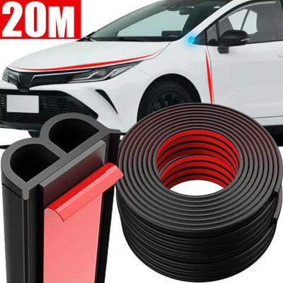 B-Form Auto Gummidichtungen Aufkleber Schalldämmung Dichtungsschutz Dichtungsprofil Autotür Dichtungsstreifen 5M/8M/10M/20M