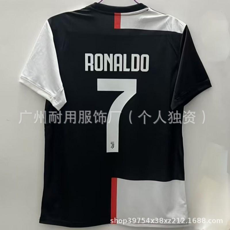Retro Juventus Jerseys Classic Commemorative Edition No. 7 C Ronaldo Replica Of Old Football Uniforms