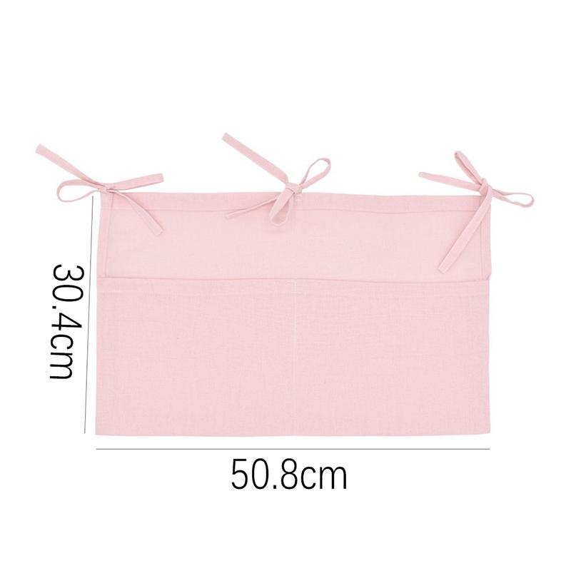 Baby Crib Organizer Bedside Storage Bag Hanging Bag For Dormitory Bed Bunk Hospital Bed Rails Book Toy Diaper Pockets Bed Holder