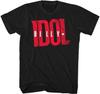 Billy Idol Logo Men's T Shirt Punk Rock Music Concert Band Merch