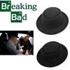 Stylish Breaking Bad Hat Short Brim And Round Top In Black