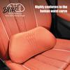 Adjustable Neck Pillow for Car Travel Universal Memory Foam Headrest Pillow Ergonomic Support Auto Breathable Nappa Leather Seat Cushion Long
