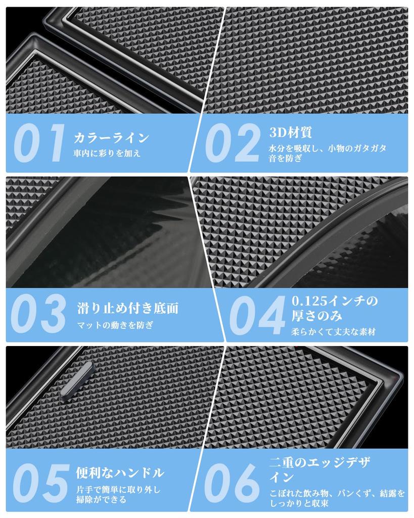 WEIPIN Toyota Sienta 10 Exclusive Rubber Mat Interior Rubber Mat Stain Prevention Sienta 3rd Generation Durable Noise Reduction Easy to Install New
